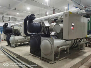 Máy lạnh chiller trục vít