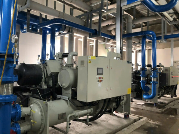 Máy lạnh chiller trục vít