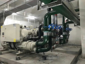 Máy lạnh chiller trục vít